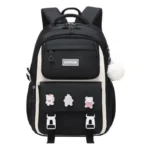waterproof school bag(black)