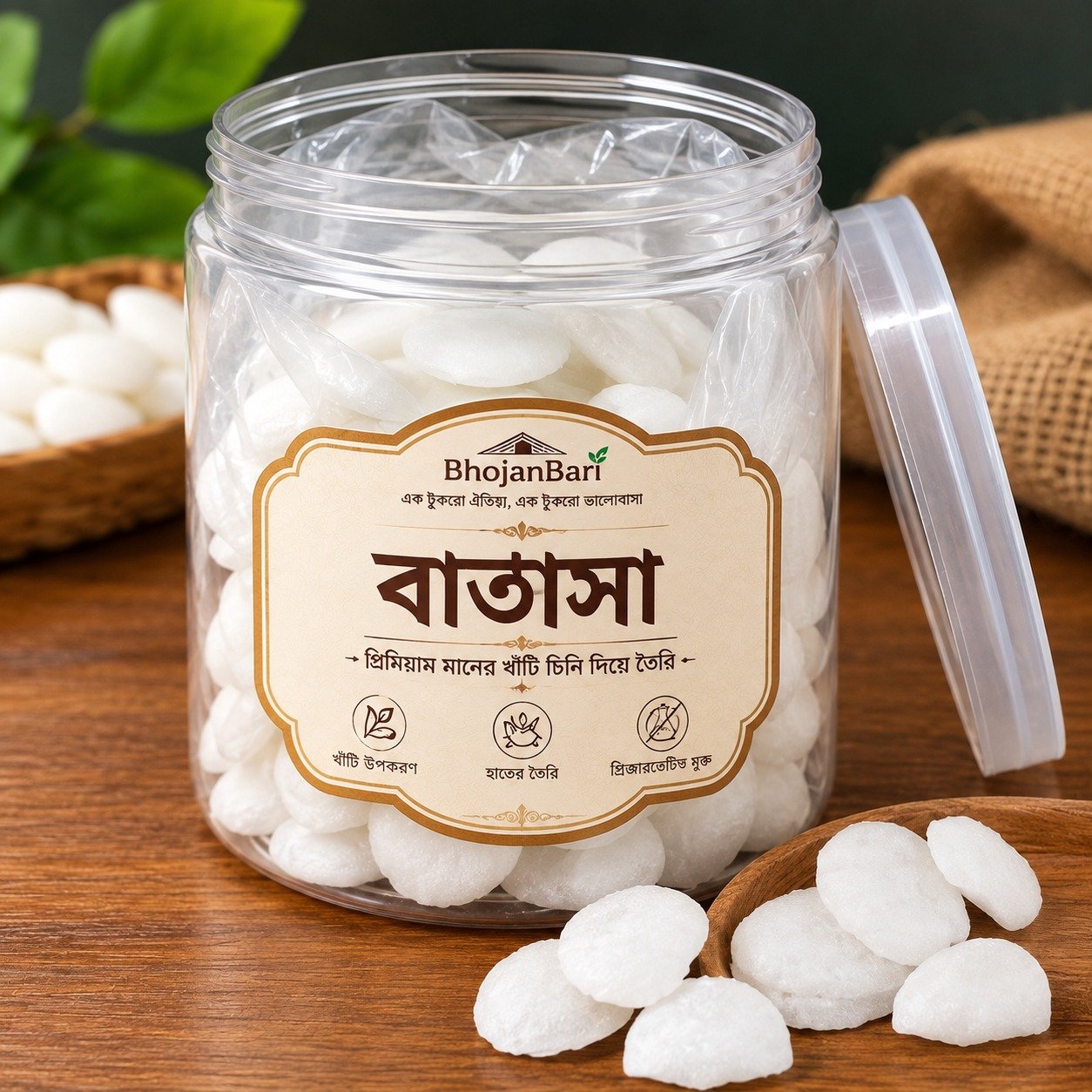 চারটি অসাধারণ স্বাদের প্রিমিয়াম কম্বো নকুলদানা কালেকশন -1kg - Image 4